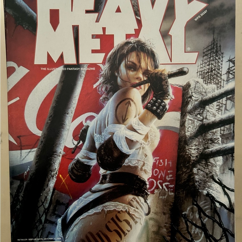 Heavy Metal magazine January 1999